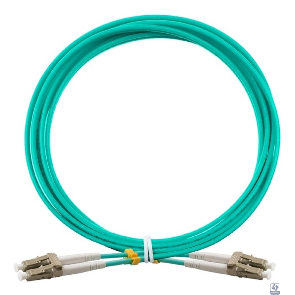 Exegate EX295140RUS Патч-корд волоконно-оптический FC-D-503-LC-LC-3M-LSZH (Шнур ВО MM 50/125 (OM3), LC/UPC-LC/UPC, Duplex, LSZH, 3м)