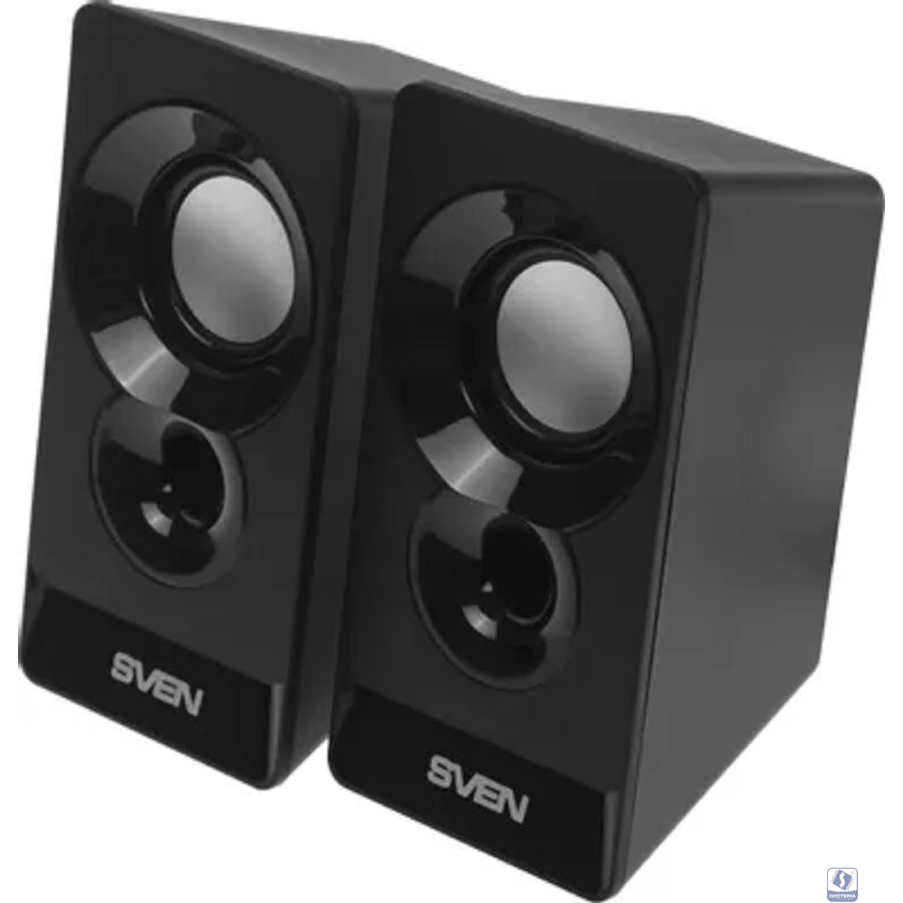 АС SVEN 300, черный (6 Вт, питание USB)