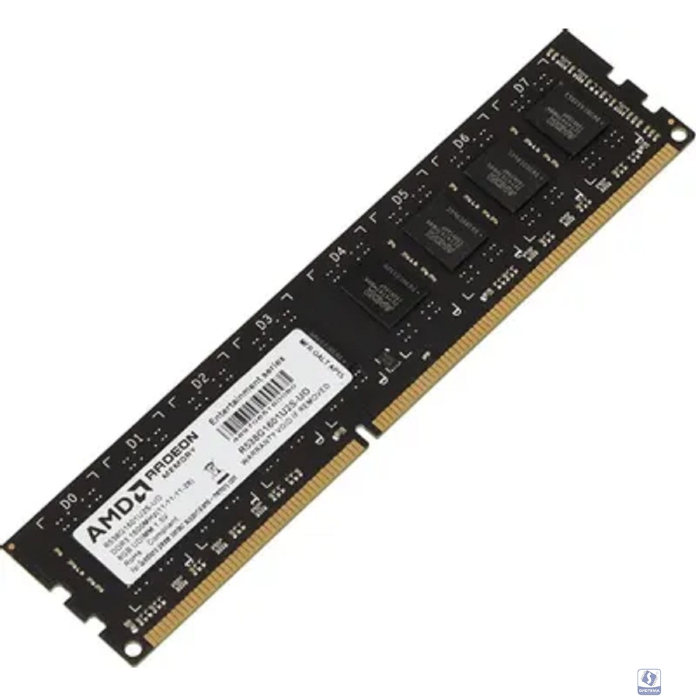 AMD DDR3 DIMM 8GB (PC3-12800) 1600MHz R538G1601U2S-UO