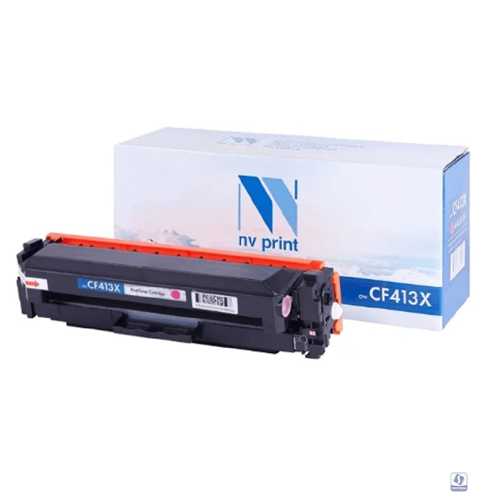 NV Print CF413X Картридж для HP Laser Jet Pro M377dw/M452nw/M452dn/M477fdn/M477fdw/M477fnw, Magenta, 5000 к