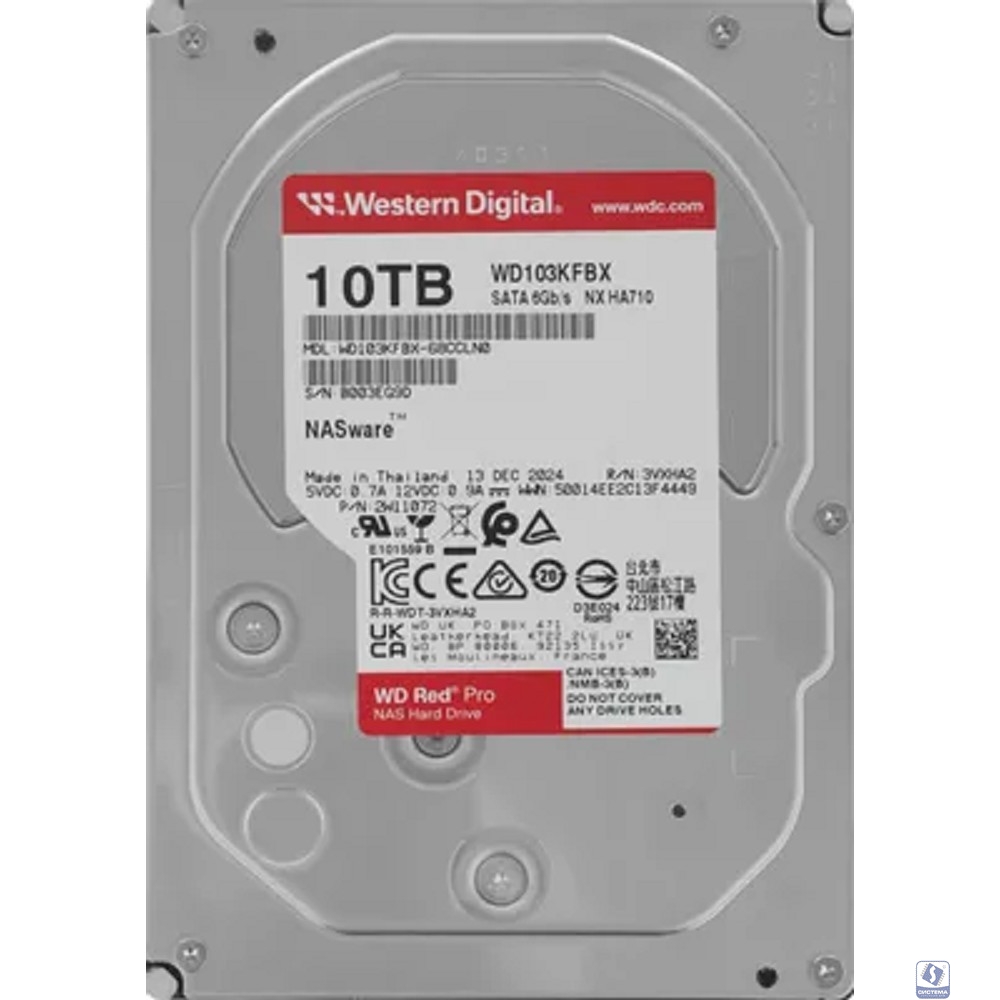 10TB WD Red Pro (WD103KFBX) 