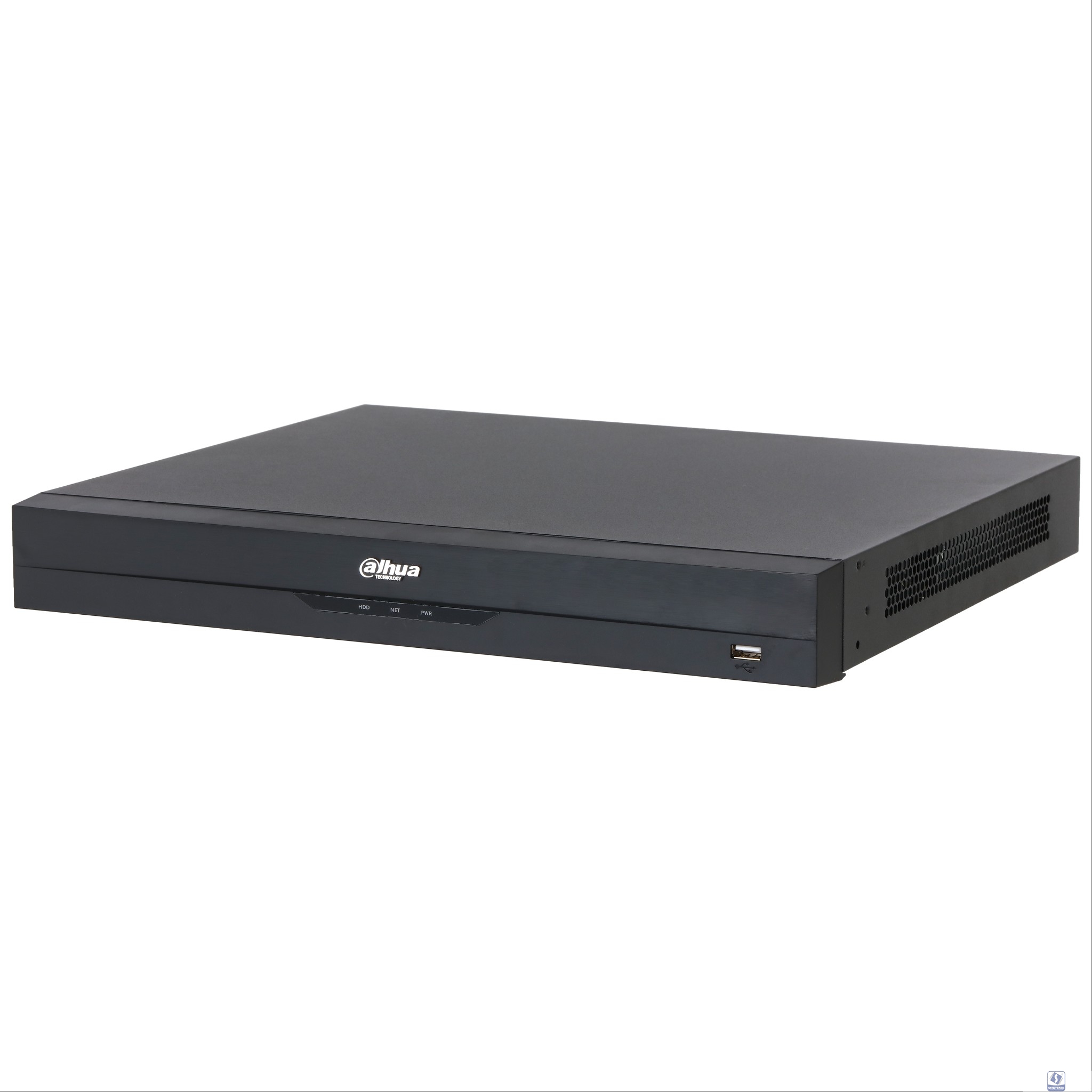 DAHUA DHI-NVR5216-16P-EI2 16-канальный IP-видеорегистратор c PoE до 448Мбит/с; 2 SATA III до 20Тбайт;  1 HDMI (8K), 1 VGA; 1 RJ45 1000Мбит/с, 16 RJ45 100Мбит/с (PoE/PoE+, до 130Вт, ePoE на 1-8 п)