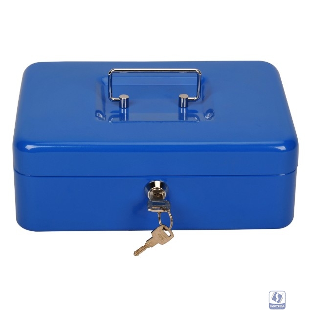 Ящик для денег Cactus CS-CB-003BL 90x250x180 синий