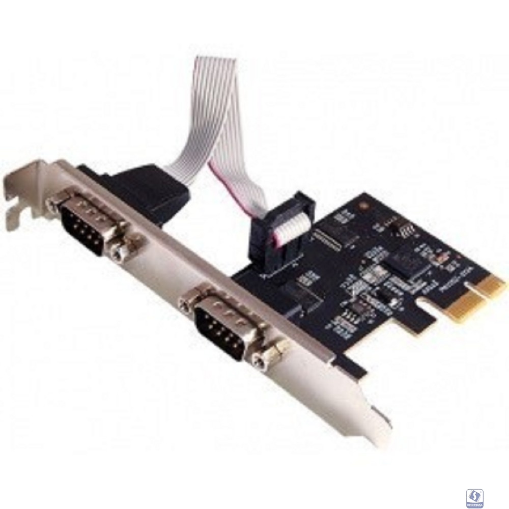 ST-Lab  I-560, 2 ext (COM9M), PCI-E x1, +LP bracket, Ret