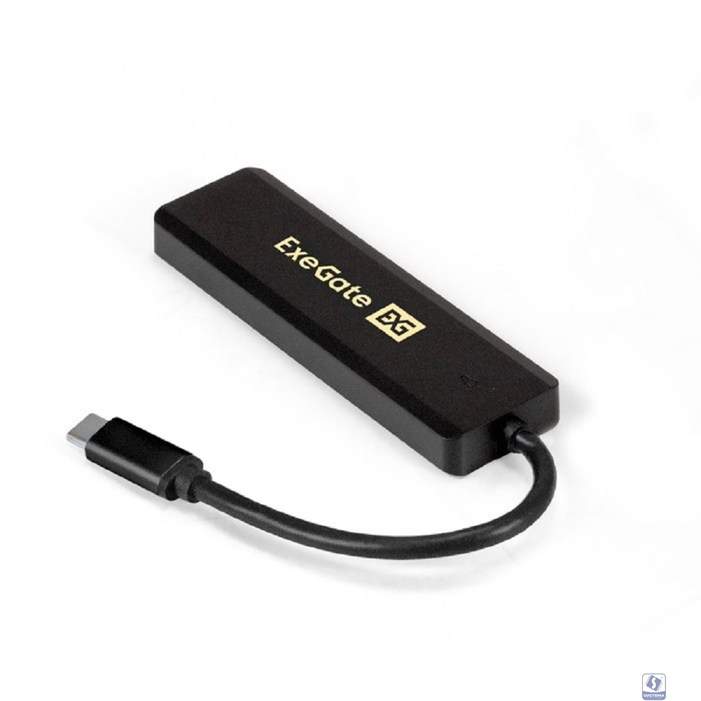 Exegate EX293986RUS USB-Хаб (концентратор) ExeGate DUB-4CP/1 (кабель-адаптер USB Type C --> 4xUSB3.0, Plug&Play, черный) Exegate EX293986RUS USB-Хаб (концентратор) ExeGate DUB-4CP/1 (кабель-адаптер USB Type C --> 4xUSB3.0, Plug&Play, черный)