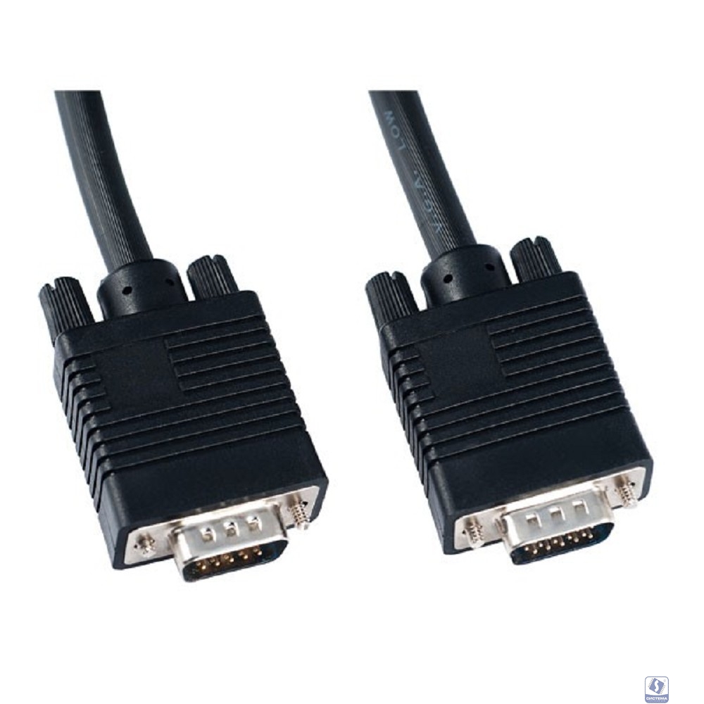 PERFEO Кабель VGA/SVGA вилка - VGA/SVGA вилка, с ф/фильтрами, длина 3 м. (V7002)