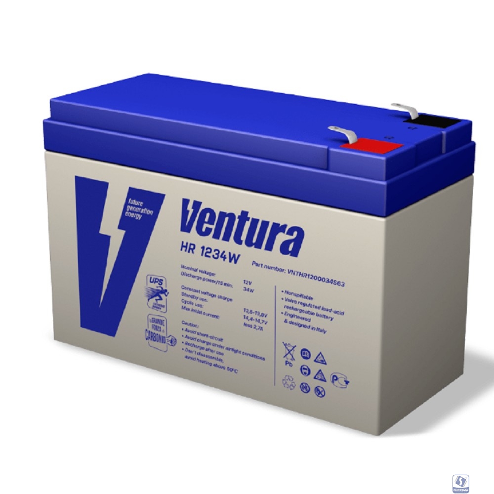 АКБ Ventura HR 1234W 12V/222 Вт/блок 