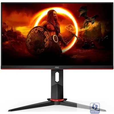 LCD AOC 23.8" Q24G2A Value Line черный/красный 