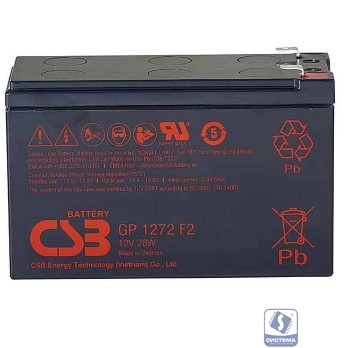 CSB Батарея GP1272 (12V28W) 