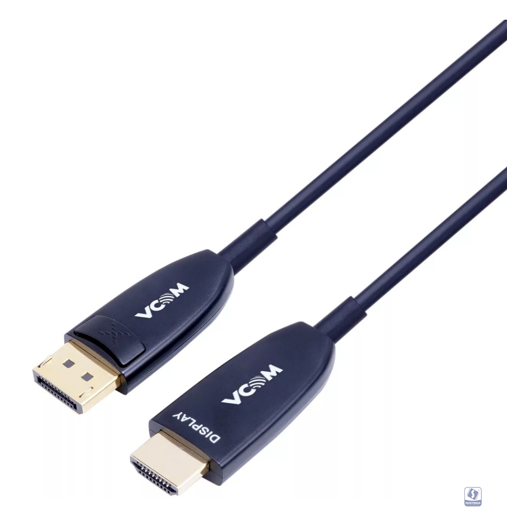 VCOM Активный оптический кабель  DP1.2v-->HDMI2.0v 10м <D3752B-10.0>