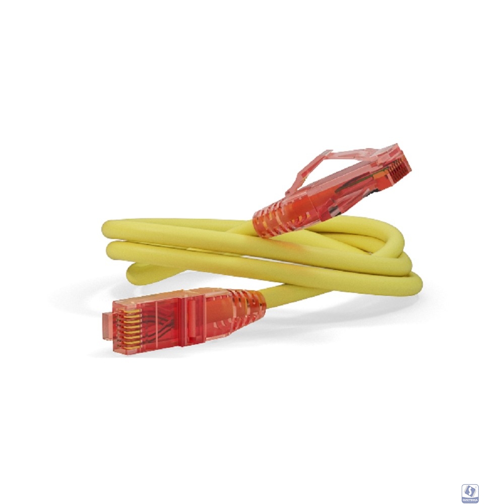 Hyperline PC-LPM-UTP-RJ45-RJ45-C5e-2M-LSZH-YL Патч-корд U/­UTP, Cat.5e, LSZH, 2 м, желтый 