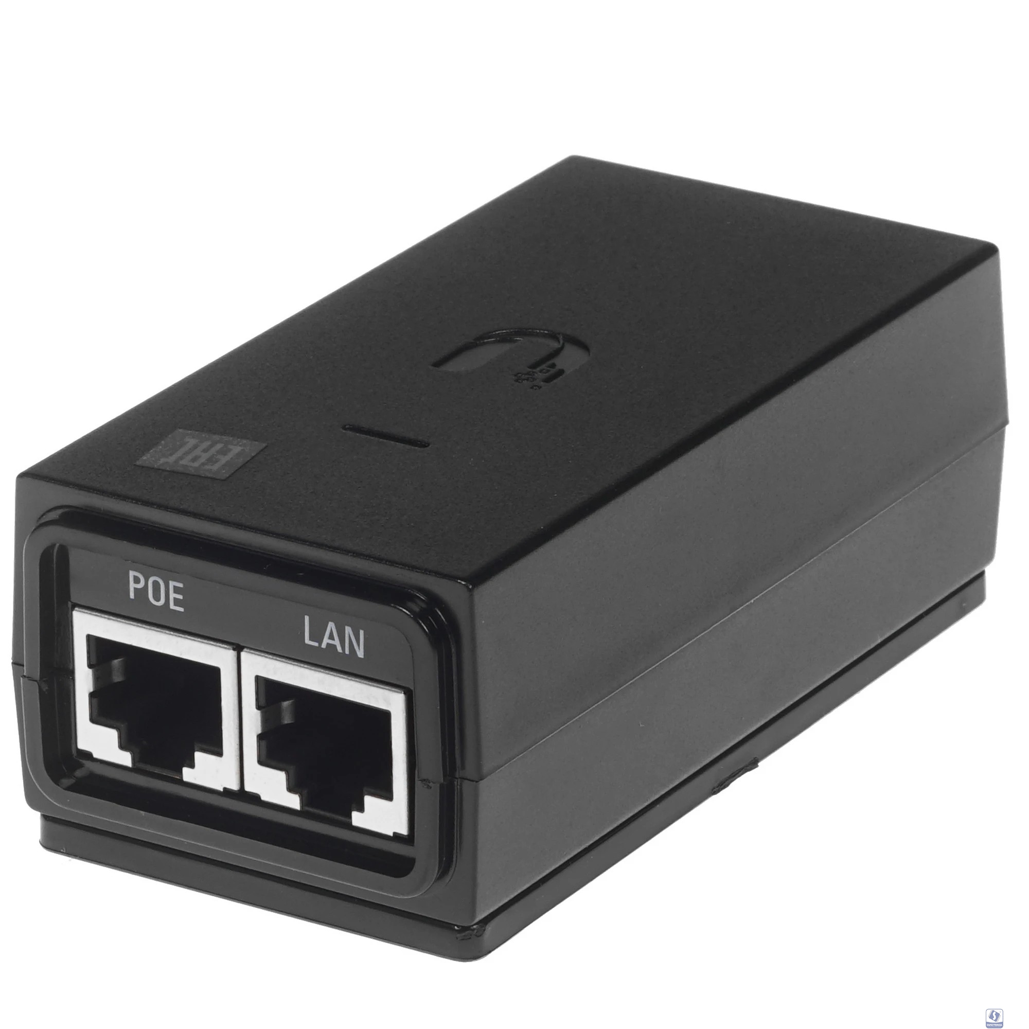 UBIQUITI POE-24-12W-G EU (Black) Блок питания с PoE, 220 VAC -> 24 VDC, 0.5А