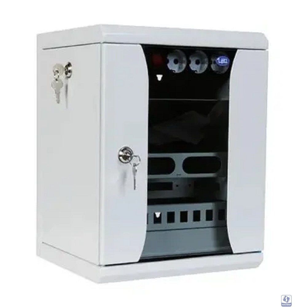 ЦМО Шкаф телекоммуникационный настенный 10" 12U, (350х255) (ШРН-12.255-10) (1 коробка)