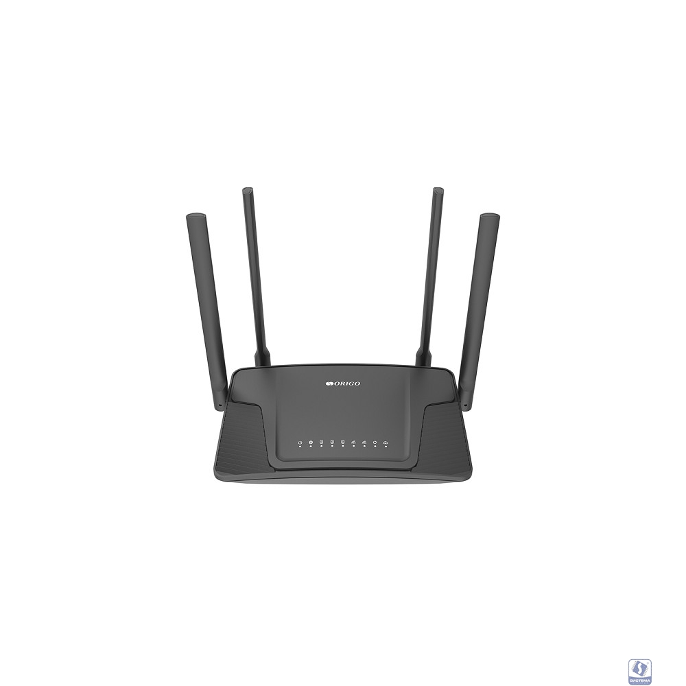 ORIGO OWR1530AXG/A1A Гигабитный Mesh Wi-Fi 6 маршрутизатор AX1500, 2.4/5ГГц, 1000Base-T WAN, 3x1000Base-T LAN