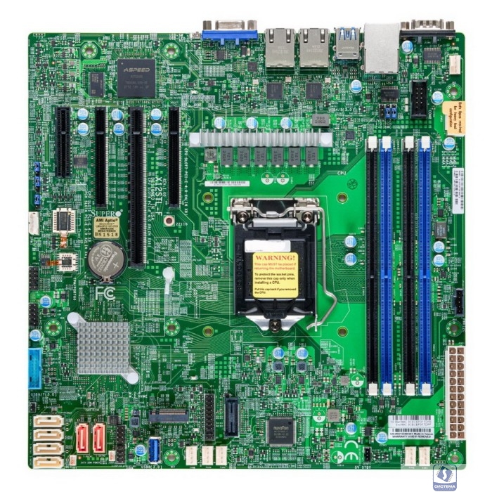 Supermicro MBD-X12STL-F-B mATX (uATX),LGA 1200