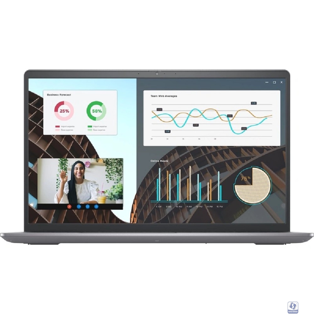 Dell Vostro 3530 [3530-3650] (КЛАВ.РУС.ГРАВ.) Black 15.6"  (IDH5A9101UU/IDH5A9101LW/IDH5A91021Z)