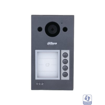 DAHUA DHI-VTO3311Q-WP Вызывная WIFI панель с разрешением камеры 2мп и CMOS сенсором, IP65, IK08, Поддержка режима "Ночь" и голосового оповещения, питание DC 12V, PoE