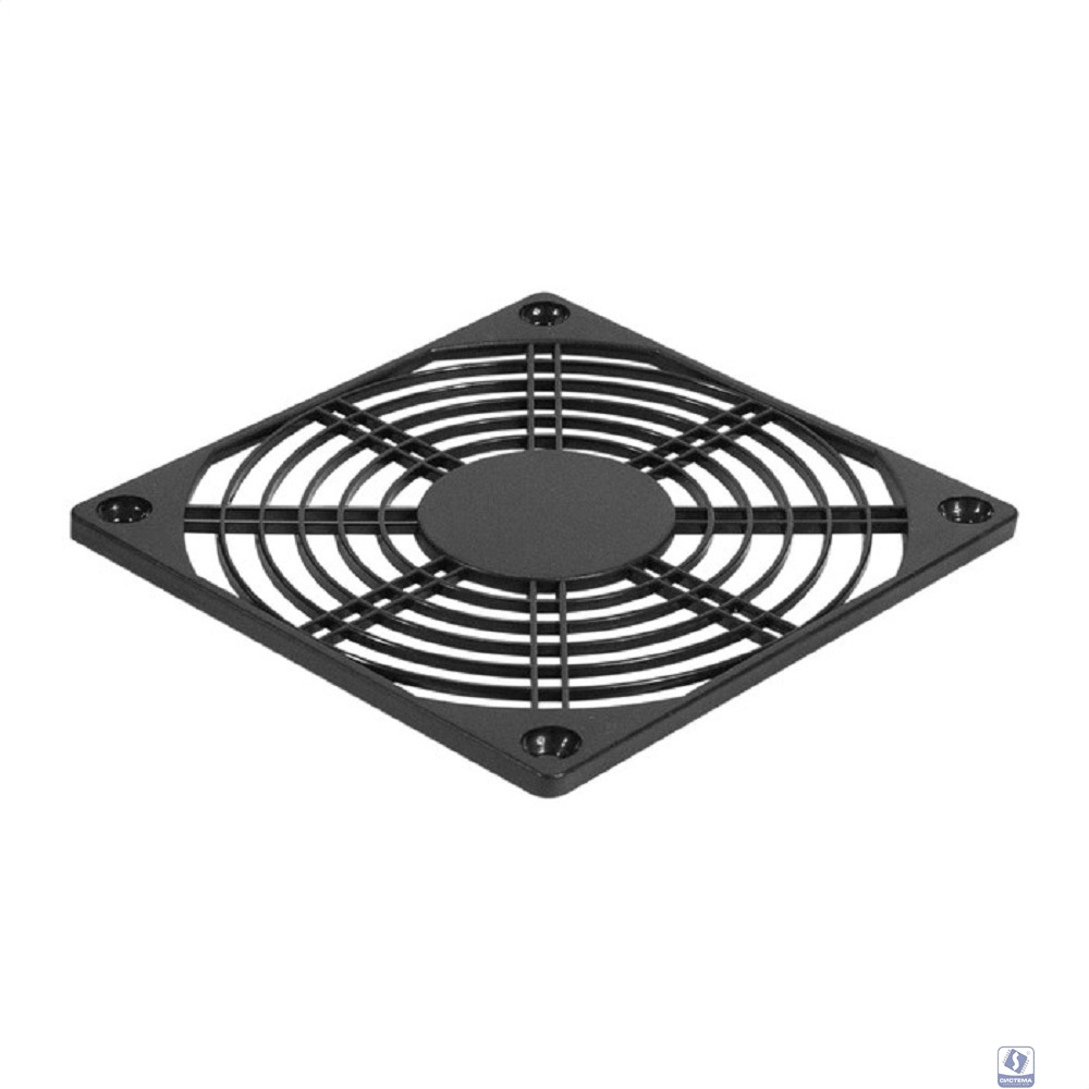 Exegate EX295271RUS Решетка для вентилятора 120x120 ExeGate EG-120PSB (120x120 мм, пластиковая, квадратная, черная)