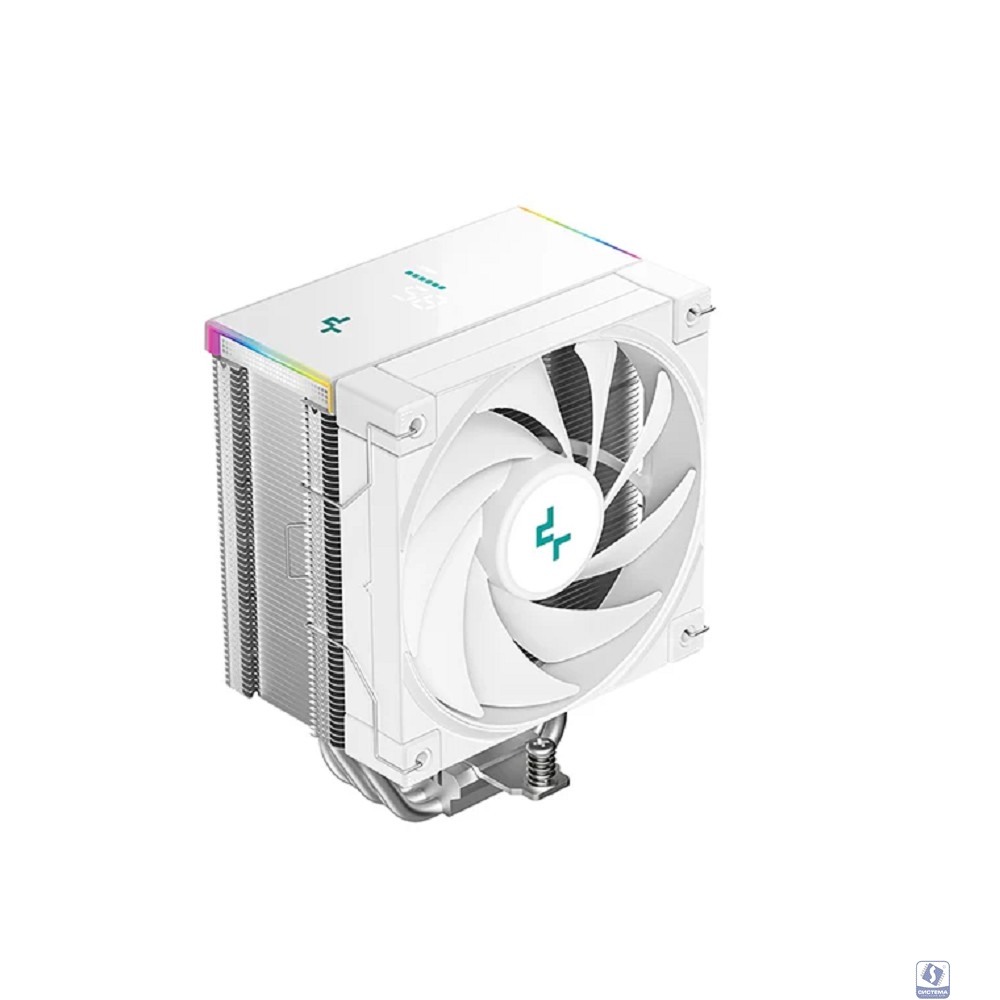 Устройство охлаждения(кулер) Deepcool AK500S Digital SE Wh ARGB Soc-AM5/AM4/1200/1700/1851 белый 4-pin 28dB Al+Cu LCD 240W 864gr Ret (R-AK500S-WHADMN-GJD)