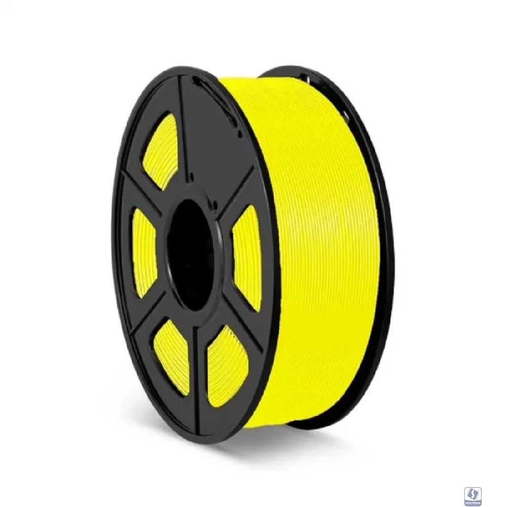 Филамент NVPRINT PLA Noctilucent (Glow In the Dark) Yellow для 3D печати диаметр 1.75мм  длина 330 метров  масса 1 кг