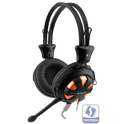 A4Tech HS-28-3 [567949] orange/Black  1.8 м