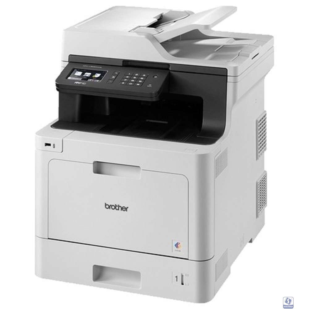 Brother MFC-L8690CDW МФУ, A4, цвет., 31стр/мин, 512Мб, дуплекс, ADF50,GigaLAN, WiFi, USB (старт.картр.3000/1800стр) (MFCL8690CDWR1/MFCL8690CDWG1)