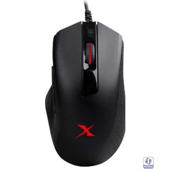 A-4Tech Мышь A4 Bloody X5 Max черный оптическая (10000dpi) USB (9but) 