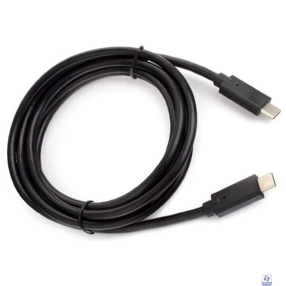 Exegate EX294781RUS Кабель для зарядки ExeGate EX-CCP-USBC-CMCM-1M (USB Type Cm/Cm, 3A, 60W, 1м)