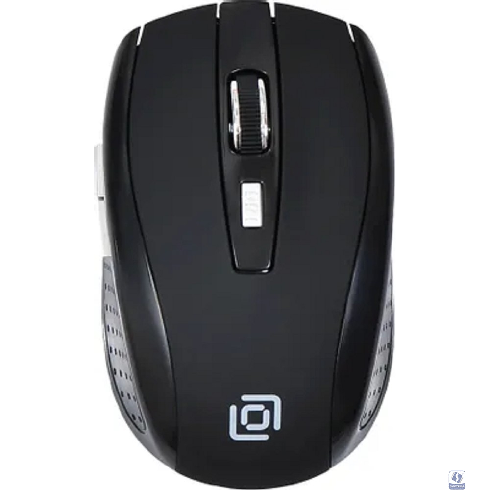 Oklick 455MW черный оптическая (1600dpi) беспроводная USB (6but) [945818]