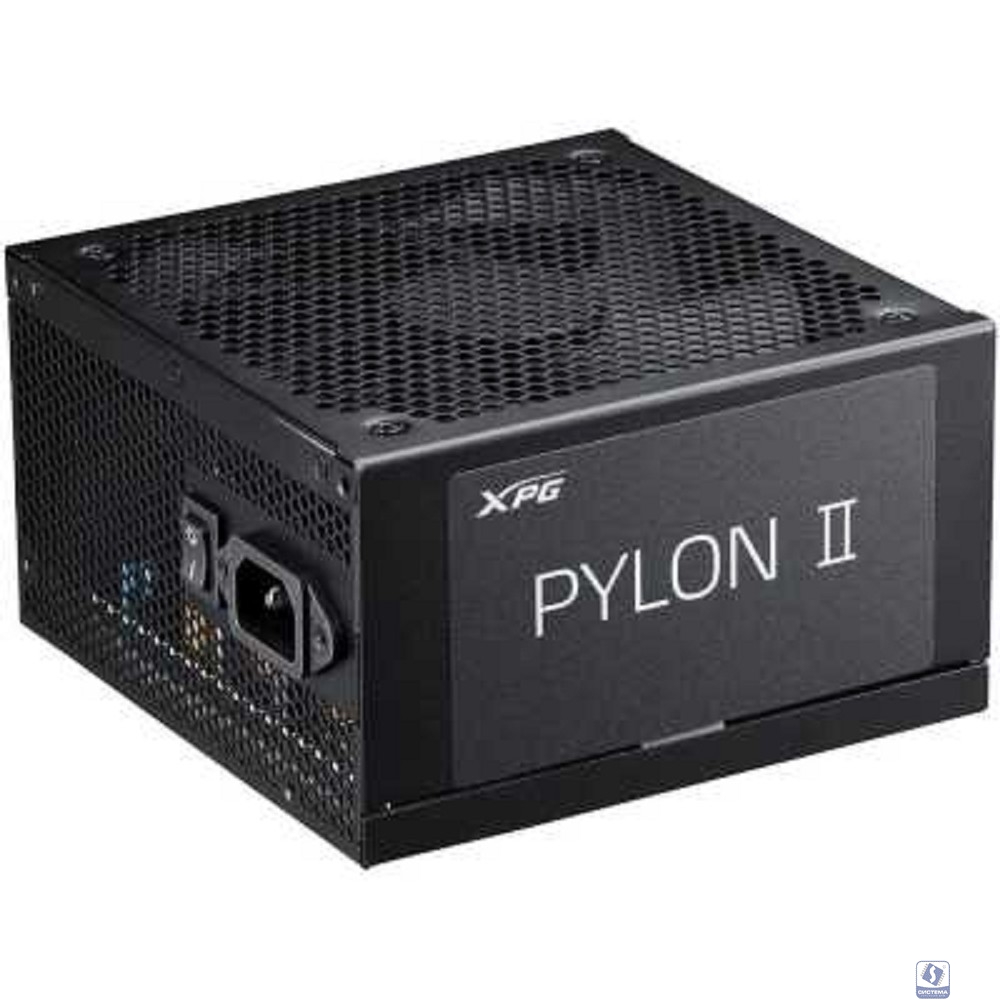 XPG Pylon II 550  (ATX 2.52, 550W, PWM 120mm FDB  fan, Active PFC, DC to DC, 80+ BRONZE,Japanese main capacitor) RET