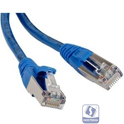 Hyperline PC-LPM-STP-RJ45-RJ45-C5e-1.5M-LSZH-BL Патч-корд F/­UTP, экранированный, Cat.5е, LSZH, 1.5 м, синий