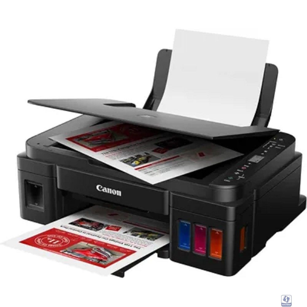 МФУ струйный Canon PIXMA G3416 (A4, принтер/копир/сканер, 4800х1200dpi, до 8.8чб/5цв.ppm, СНПЧ, WiFI, USB) (2315C052)