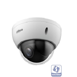 DAHUA DH-SD22404DB-GNY Мини-купольная PTZ IP-видеокамера 4Мп; 1/2.8” CMOS; 4x  2.8~12мм видеоаналитика: охрана периметра, SMD 3.0: металл