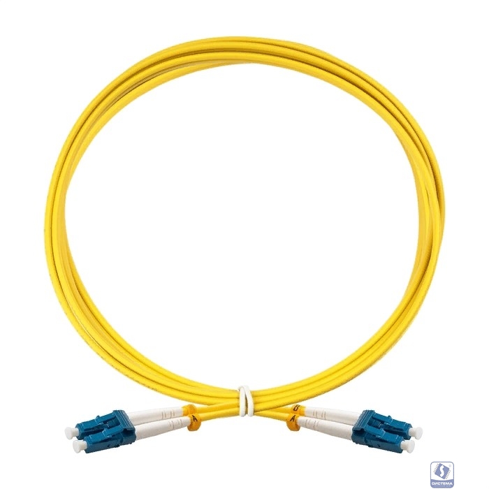 Exegate EX295125RUS Патч-корд волоконно-оптический FC-D-9-LC-LC-1M-LSZH (Шнур ВО SM 9/125 (OS2/G.652.D), LC/UPC-LC/UPC, Duplex, LSZH, 1м)