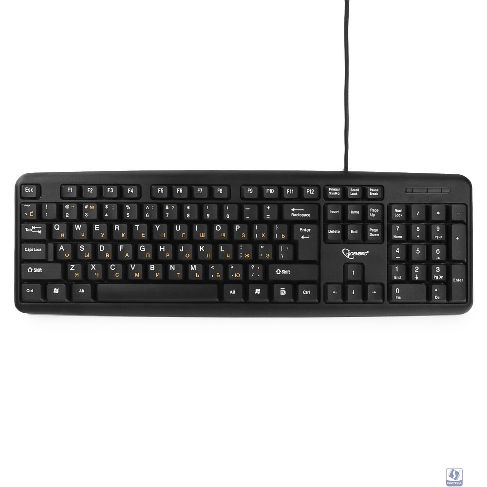Повреждение упаковки Клавиатура Gembird KB-8320U-BL 