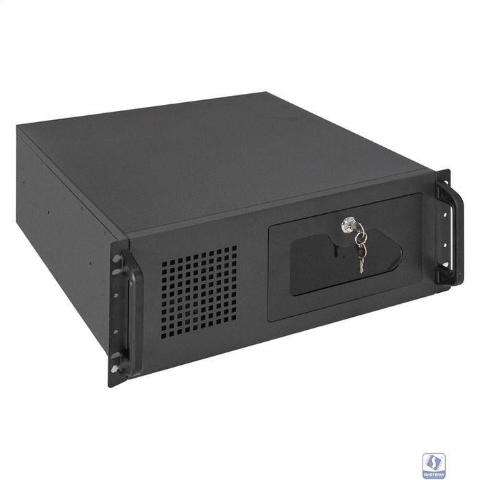 Exegate EX295918RUS Серверный корпус ExeGate Pro 4U450-17 <RM 19", высота 4U, глубина 450, БП 700RADS, 2*USB>