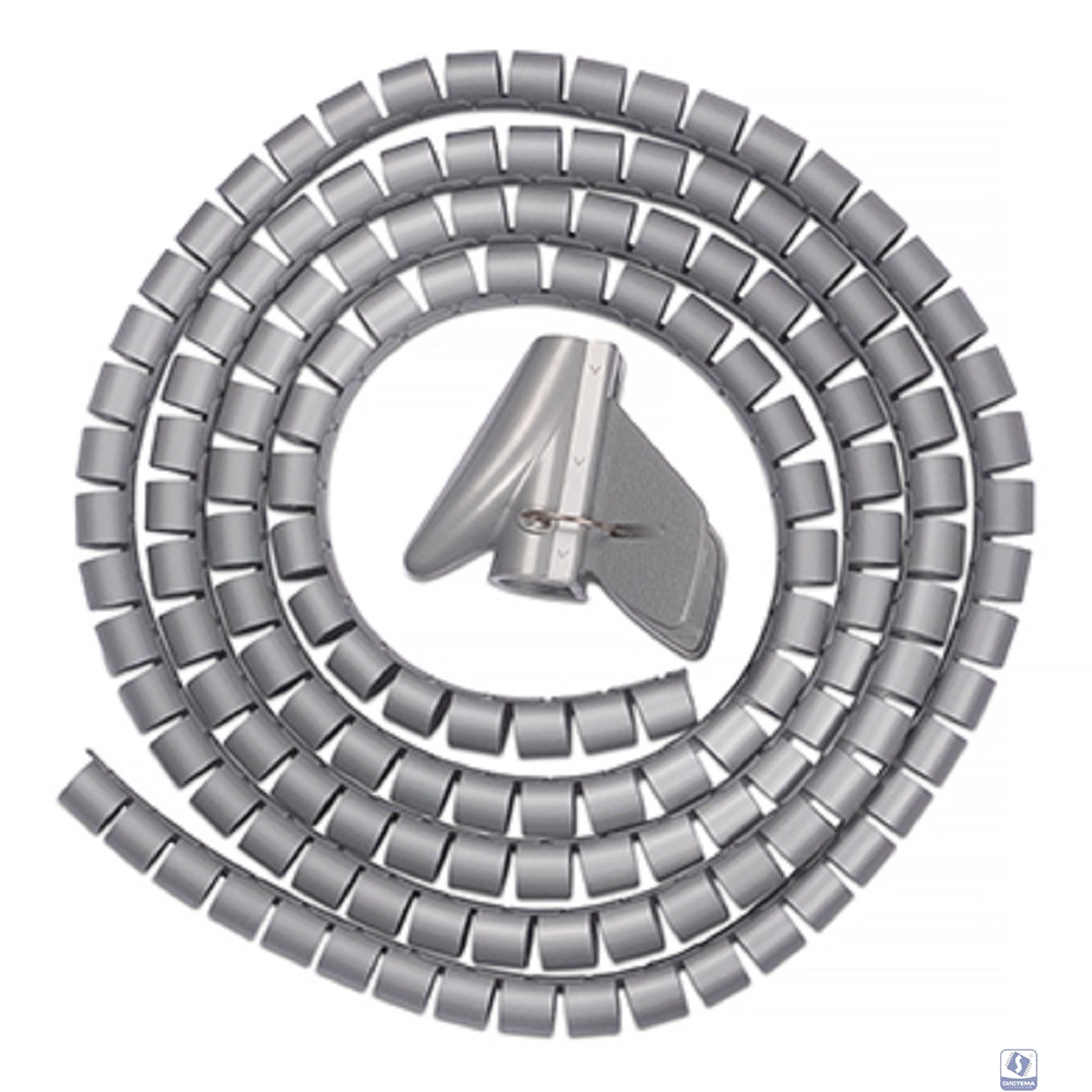 Cabeus PCB-15 Пластиковый спиральный рукав для кабеля д.15 мм (2 м) и инструмент ST-15