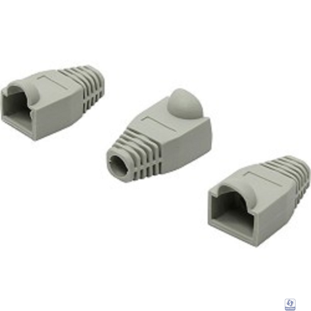 5bites US016-GY Колпачок  для коннектора RJ45 серый, 100шт