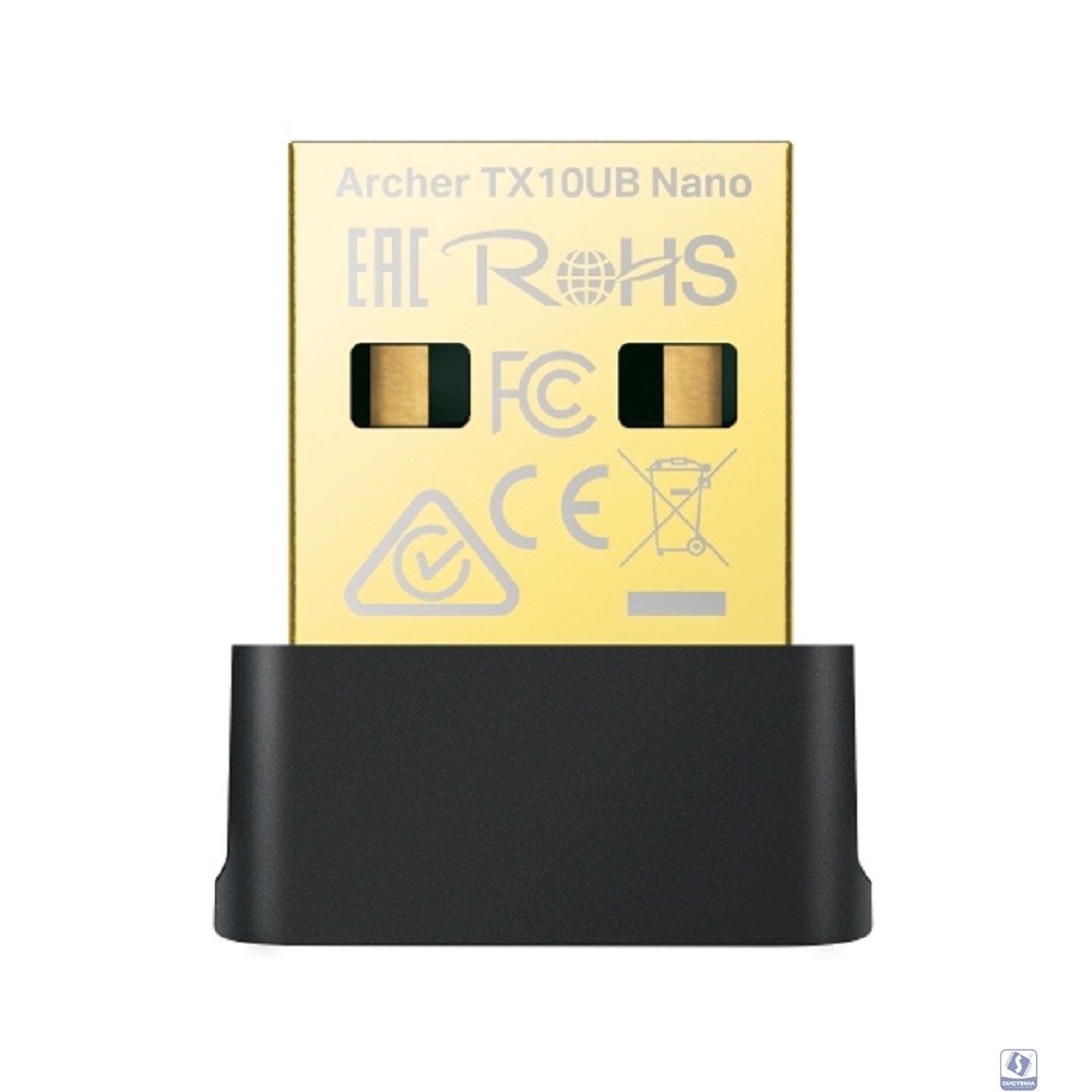 Повреждение упаковки TP-Link Archer TX10UB Nano Сверхкомпактный двухдиапазонный USB-адаптер с поддержкой Wi-Fi AX900 и Bluetooth 5.3 