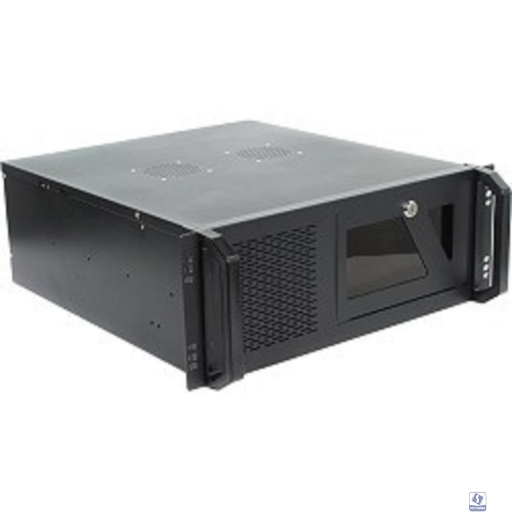 Exegate EX244615RUS Серверный корпус Exegate Pro 4U4021S <RM 19",  высота 4U, глубина 480, БП 500ADS, USB>