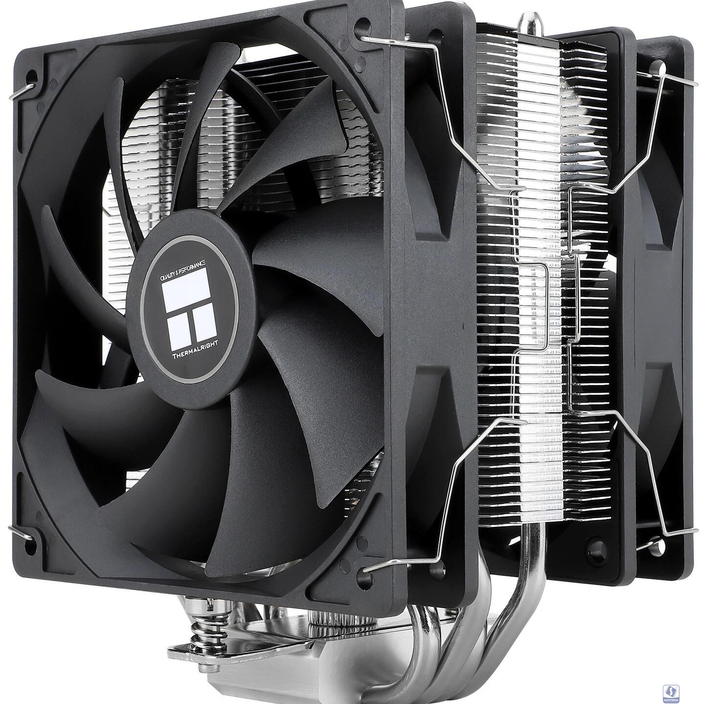 Thermalright Кулер Assassin X 120 Refined SE PLUS  LGA115X/1200/1700/AM4/AM5 (2x120mm PWM Fan, 4 тепл. трубки 6мм) / TRAX120RSEP