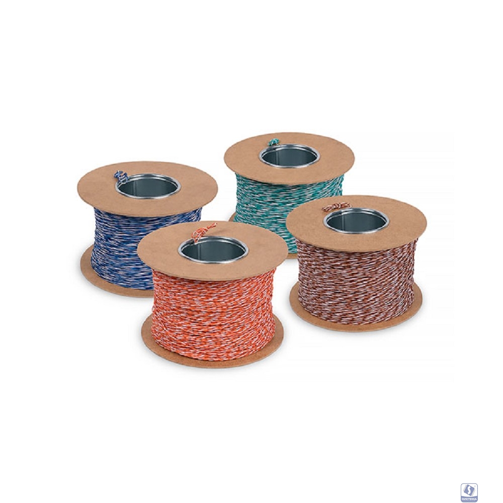 Cabeus UTP-1P-Cat.5e-SOLID-CROSS-500-BR (Jumper Wire) Кроссировочная витая пара, неэкранированная U/UTP, категория 5e, 1 пара (24 AWG), одножильный (solid), без общей внешней оболочки, коричневая, 500