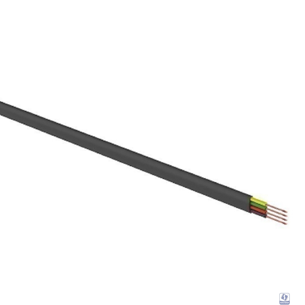 Rexant (01-5109) Кабель телефонный ШТЛП 4 жилы Cu, черный, 100м