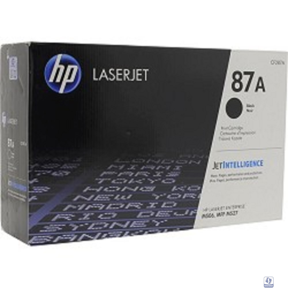 HP CF287A Картридж, Black 