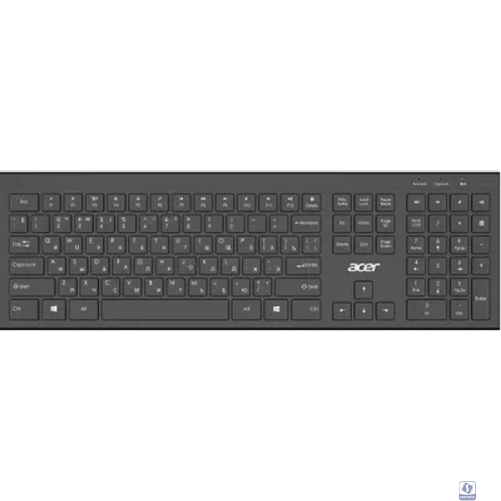 Acer OKR300 [ZL.KBDEE.014]  USB, Радиоканал, черный