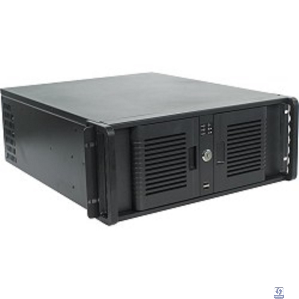 Exegate EX244617RUS Серверный корпус Exegate Pro 4U4132(S) <RM 19", высота 4U, глубина 480, БП 500ADS, USB>