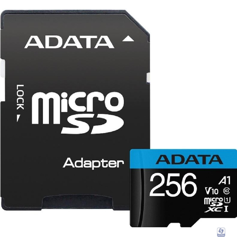 Micro SecureDigital 256Gb A-Data AUSDX256GUICL10A1-RA1 