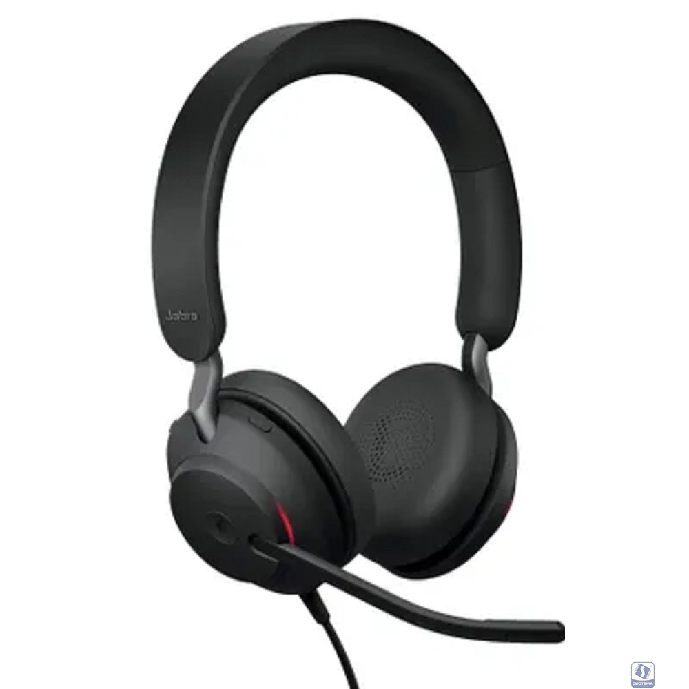 Jabra 24189-999-899 Наушники с микрофоном Jabra Evolve2 40 SE черный 1.5м накладные оголовье (24189-999-899)
