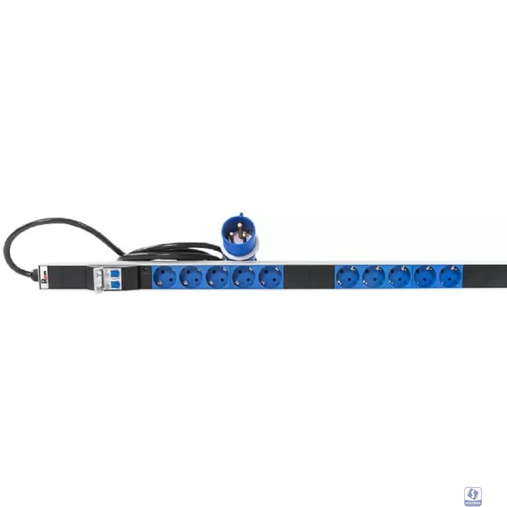 REM Верт блок розеток Rem-2MC,LINUX,мониторинг,измерение,1~32А,авт,20S,1420мм,вх IEC309,шнур 3м (R-2MC3-32-20S-A-MI-1420-3-2P)