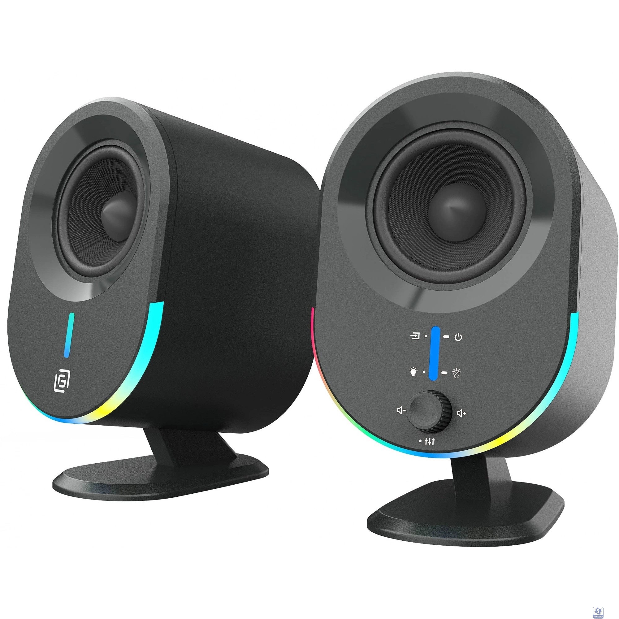 Oklick OK-303A 2.0 черный 20Вт BT